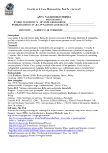 Rilevamento Geologico