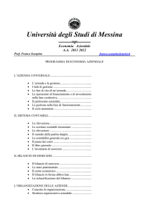 Microsoft Word - PROGRAMMA ECONOMIA AZIENDALE MESSINA