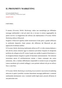 ARTICOLO N.12 - IL PROXIMITY MARKETING