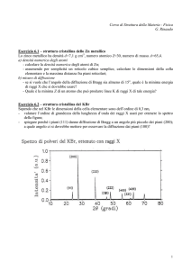 Corso di Struttura della Materia