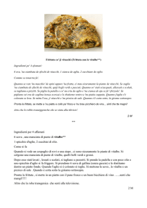 Ingredienti per 4 affamati 6 uova , una manciata di