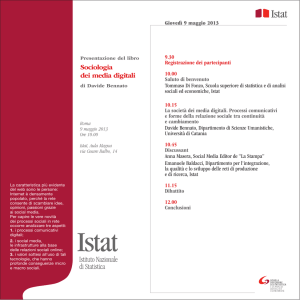 Sociologia dei media digitali