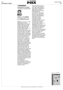 pisa, cuore e cervello - Bio@SNS Staff