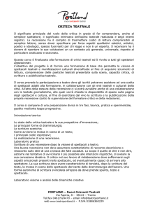 Critica teatrale