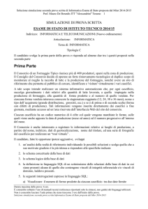 Soluzione IIS Teramo - Simulazione seconda prova Informatica 2015