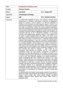 Complessità, evoluzione, uomo (a cura di), Jaca