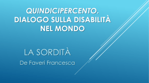 La sordità