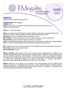 Le Energie della MAGNETITE