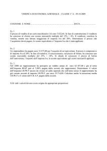 verifica di economia aziendale 1A