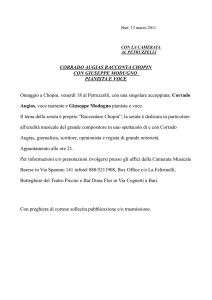 CORRADO AUGIAS RACCONTA CHOPIN CON GIUSEPPE