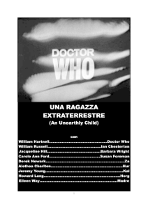 UNA RAGAZZA EXTRATERRESTRE