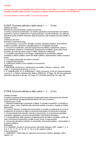 E72507 Economia dell`arte e della cultura 1