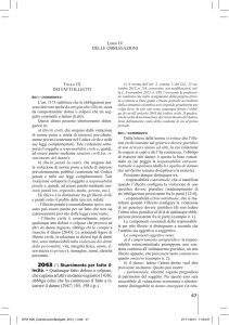 Qualunque fatto doloso o colposo, che cagiona