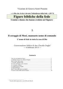 Figure della fede: Mosè