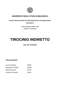 Arcangeli Laura Carancia Giovanna Sciarra Manuela