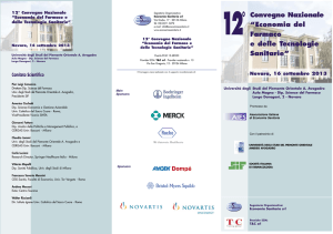 Economia del farmaco e delle tecnologie sanitarie