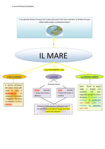 Il mare e le coste