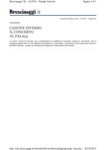 09.10.15 canone Inverso,il concerto al Pala 53. bresciaoggi