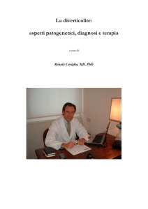 La diverticolite: aspetti patogenetici, diagnosi e terapia