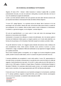 chi: in edicola un giornale tutto nuovo