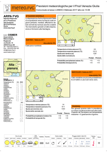 ARPA FVG - Meteo FVG