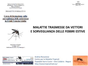 Malattie trasmesse da vettorie sorveglianza delle febbri estive [pdf