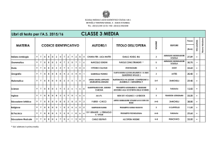scuola media 3 - Liceo Italiano IMI