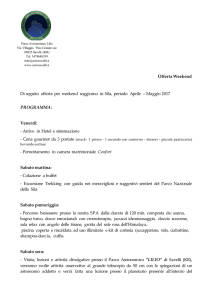 Offerta Weekend Di seguito offerta per weekend soggiorno in Sila