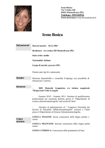 Irene Bosica - ANDI Pescara