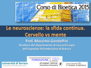 LA sfida delle neuroscienze