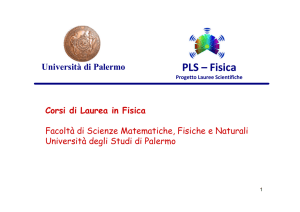 Corsi di laurea in Fisica