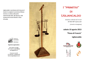 I “primitivi” di Ugliancaldo
