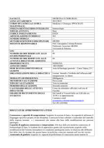 immunologia ippocrate ok - UNIPA