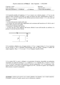 II Esonero - Università degli Studi della Basilicata