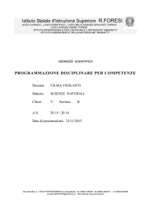 SCIENZE NATURALI_ VIGILANTI