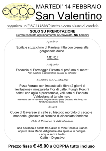 San Valentino - Pizzeria Ecco