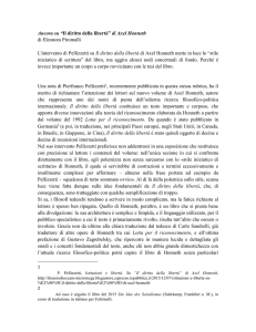Ancora su “Il diritto della libertà” di Axel Honneth di Eleonora
