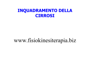 cirrosi - Fisiokinesiterapia