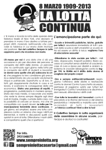 L`emancipazione parte da qui