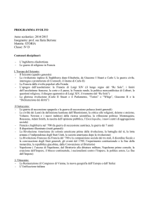 PROGRAMMA SVOLTO Anno scolastico: 2014/2015 Insegnante