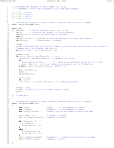 Programma estrazione numeri della tombola