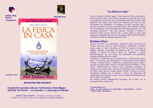 La fisica in casa