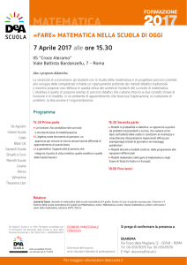 MATEMATICA - Dea Scuola