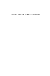 Storia di un uomo innamorato della vita