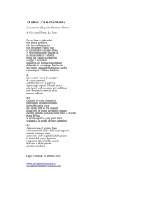 Se era luce o già ombra - Giovanni Torres La Torre