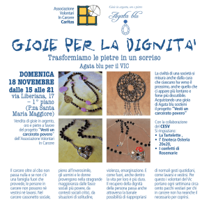 Gioie per la dignita