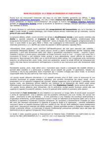 RENE POLICISTICO: ALLA BASE UN PROBLEMA