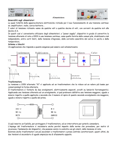 Alimentatore Generalità sugli alimentatori La quasi totalità