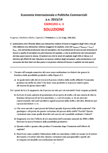 Esercizio n. 3, soluzione