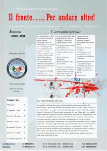 Il fronte….. Per andare oltre! - De Pinedo
